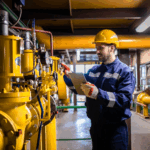 Profissional de instalação de gás certificado abrinstal